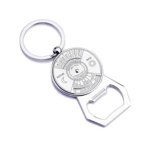 Ferozi Traders Calendar Key Chain With Bottle Opener Ring