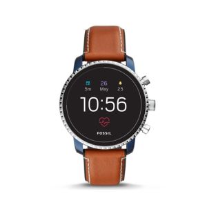 Fossil Q Explorist Gen 4 Smartwatch Tan Leather (FTW4016P)