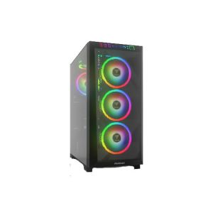 Gamdias Athena M1 Elite RGB Tempered Glass Mid-Tower Gaming Case Black