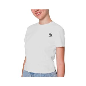 Genshirts Cotton T Shirt For Unisex-White-Large