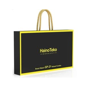 Haino Teko Gift Set Smartwatch For Men Black (GP-21)