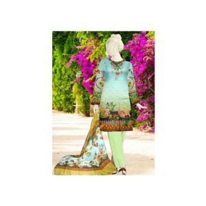 Hayats Shop Unstitched Lawn Collection 3 Piece (0009)