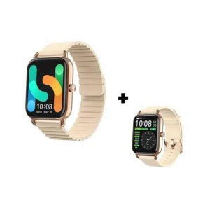 Haylou RS4 Plus Smart Watch With Dual Straps (Magnetic + Silicone)