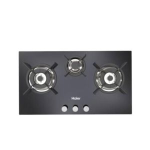 Haier 3 Burner Glass Gas Hob (HCC830DGG)
