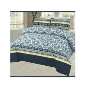 Hi-fi Bazaar Cotton King Bedsheet (0022)