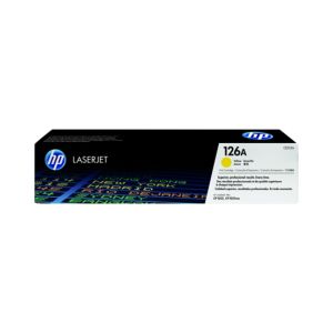 HP 126A Laserjet Toner Cartridge Yellow (CE312A)