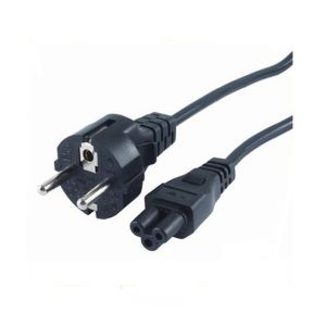Hyperseason 3 Pin Power Cord Cable Black