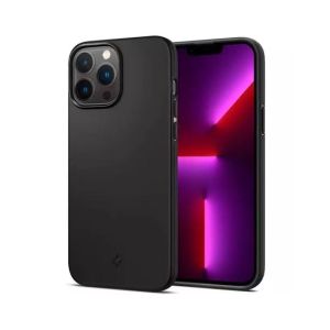 Spigen Thin Fit Case For iPhone 13 Pro Max Matte Black (ACS03674)