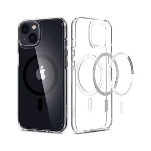 Spigen Ultra Hybrid Mag Black Case For Apple iPhone 13 (ACS03529)