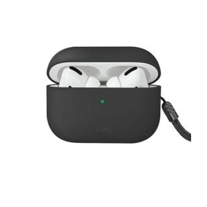 Uniq Lino Hybrid Liquid Silicon Case For AirPod Pro 2nd Gen Grey