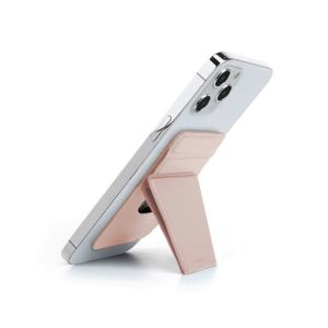 Uniq Lyft Magnetic Phone Stand and Card Holder Blush Pink