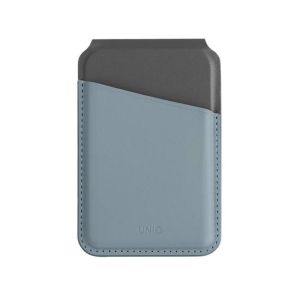 Uniq Lyden MagSafe Magnetic Phone Stand and Card Holder Blue