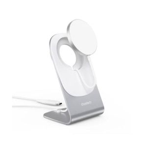 Choetech MagSafe 15W Qi Wireless Charger Silver (H046+T518)