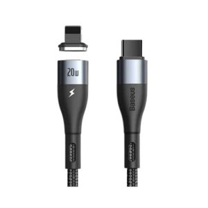 Baseus Zinc Magnetic Safe Type-C To iphone PD Fast Charging Data Cable 2M Black