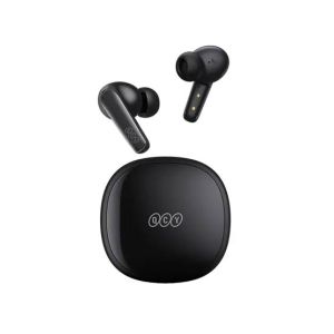 QCY TWS Bluetooth Earbuds (T13X)-Black