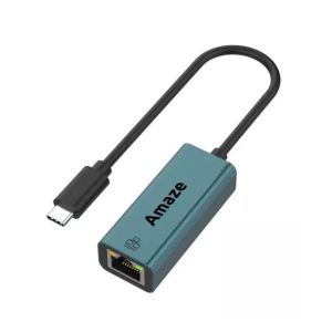 Amaze A405 Type - C To Gigabit Ethernet Adapter Black (A405)