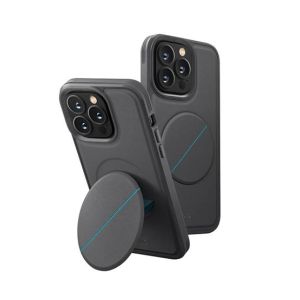 Uniq Novo Series Case For iPhone 14 Pro Charcoal Grey