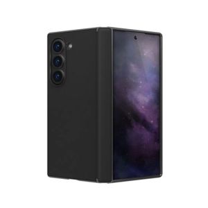 Uniq Ora Leatherette Case For Samsung Galaxy Z Fold 6 Black
