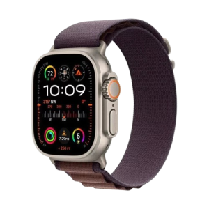 Apple Watch Ultra 2 49mm Titanium Case With Alpine Loop-Indigo-GPS