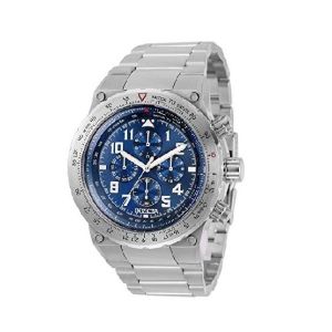 Invicta Aviator Chronograph Men's Watch Silver (31586) 