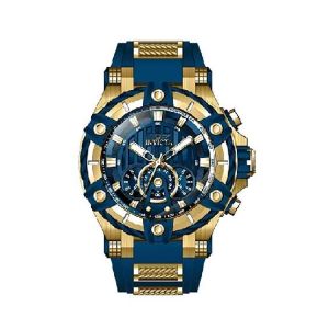 Invicta Bolt Analogue Men's Watch Gold/Blue (30041)