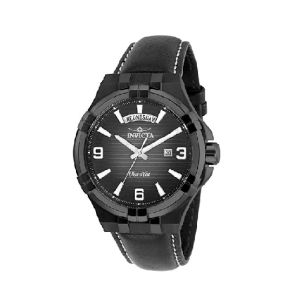 Invicta Objet D Art Leather Men's Watch Black (30188)