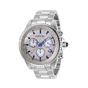 Invicta Pro Diver Chronograph Men's Watch Silver-Tone (31990)