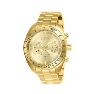 Invicta Speedway Stainless Steel Men's Watch Gold (28905)