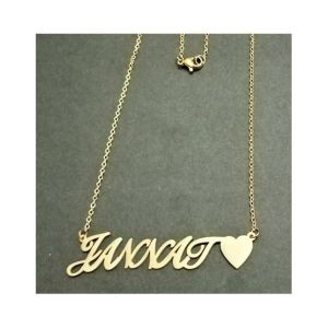 King Jannat Name Gold Platted Necklace