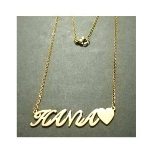 Kings Stainless Steel Hania Name Locket (0355)