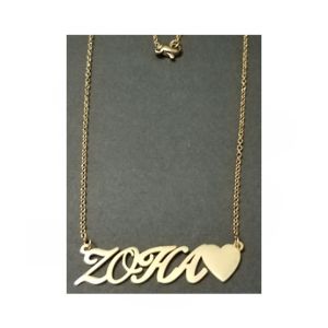 Kings Zoha Gold Plated Pendant & Necklace For Women (0139)
