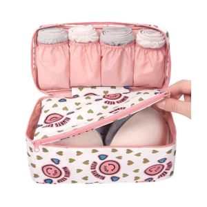 M.Mart Portable Storage Organizer Bag - Pink