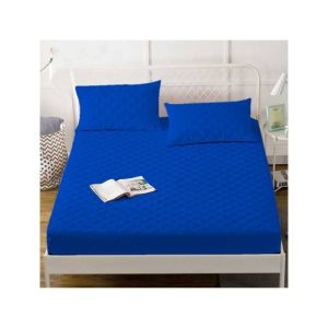 Maguari Single Quilted Mattress Protector Blue (0260)