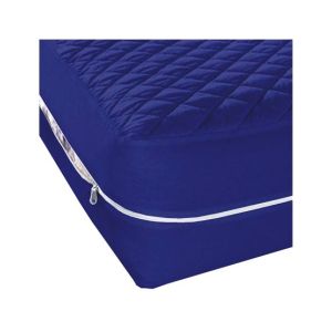 Maguari Single Zipper Mattress Cover Blue