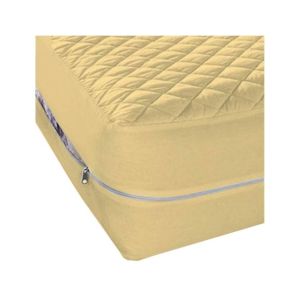 Maguari Single Zipper Mattress Cover Cream