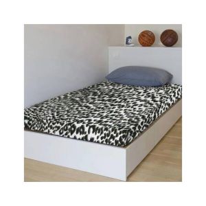 Maguari Mattress Fitted Cheetah Printed Double Bed Sheet (0455)