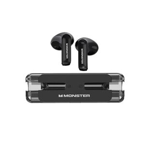 Monster Airmars True Wireless Gaming Earbuds (XKT-08)-Black