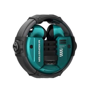 Monster Airmars True Wireless Gaming Earbuds (XKT-10)-Green
