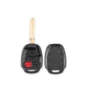 Muzamil Store 4 Buttons Remote Car Key Shell Case