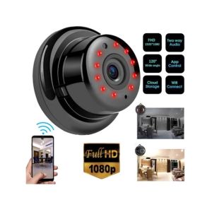 Muzamil Store Ir Mini 1080p Hd Wifi Camera (V380) 