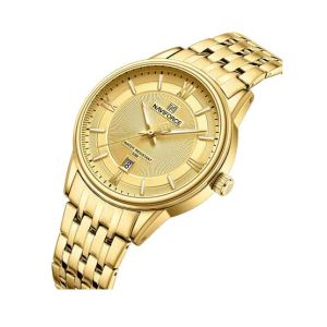 Naviforce Exlcusive Date Edition Watch For Men Golden (nf-8040-g-5)