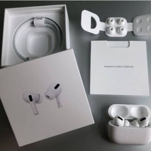 Marwa Collection Airpods Pro Wireless Bluetooth White with free silicon case