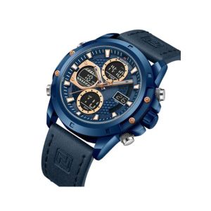 Naviforce Dual Time Editon Men's Watch Blue (NF-9225-2)