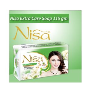 Nisa Extra Care Beauty Soap Green 115gm