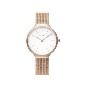 Obaku Ark Lille Women's Watch Rose Gold (V240LXVWMV)