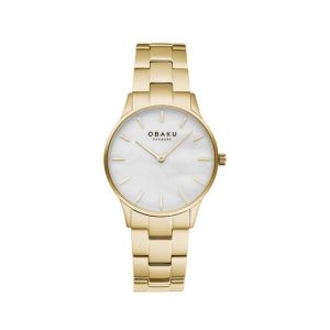 Obaku Lyng Gold Women's Watch Gold (V247LXGWSG)
