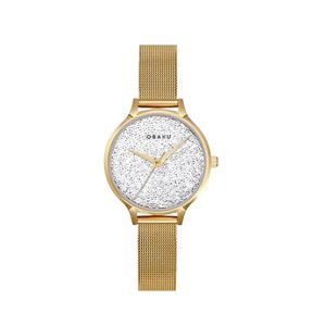 Obaku Stjerner Watch For Women Gold (V238LXGWMG)