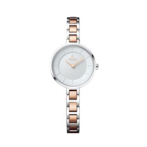 Obaku Quartz Women's Watch Two-Tone (V183LXCISC) 