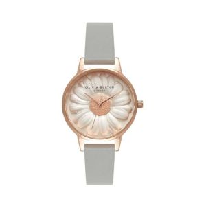 Olivia Burton 3D Daisy Women's Watch Grey (OB15EG50)