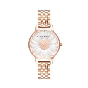 Olivia Burton 3D Daisy Women's Watch Rose Gold (OB16FS102)